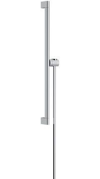 Душевая штанга HANSGROHE Unica S Puro 65 см с держателем и душевым шлангом Isiflex 160 см Chrome 24402000 хром - 24402000