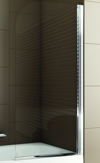 Шторка стеклянная для ванны KFA ARMATURA MODERN 1 170-06990P универсальная, профиль хром - 170-06990P
