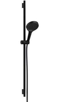 Душевый набор HANSGROHE Rainfinity 130 3jet Puro S 90 см шланг Designflex 160 см Matt Black 28743670 черный матовый - 28743670