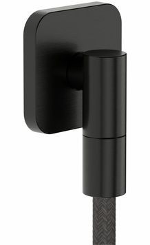 Шлангове під&rsquo;єднання HANSGROHE FixFit Fine Q зі зворотним клапаном Brushed Black Chrome 28884340 чорний хром - 28884340