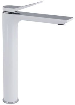 Змішувач для раковини Qtap Presto високий Chrome/White QTPRE269CRW45577 - QTPRE269CRW45577