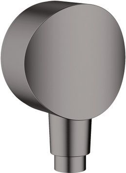 Шланговое подключение HANSGROHE FixFit S с обратным клапаном Brushed Black Chrome 26453340 черный хром - 26453340