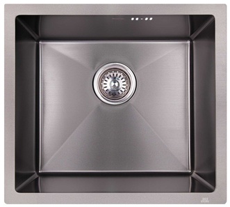Кухонна мийка IMPERIAL D4843BL PVD black Handmade 2,7/1,0 мм (IMPD4843BLPVDH10) - IMPD4843BLPVDH10