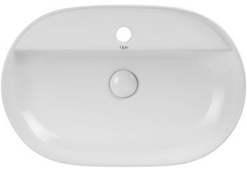 Раковина Qtap Scorpio 600x400x120 White з донним клапаном QT14112203W - QT14112203W