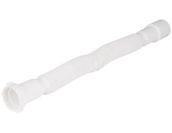 Гофра (гнучка труба) Lidz (WHI) 60 01 G002 01&nbsp;з накидною гайкою&nbsp;1 1/2"&nbsp;450-1200&nbsp;мм LIDZWHI6001G00201