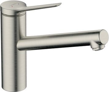Змішувач кухонний HANSGROHE Zesis M33 150 1jet 74802800 нержавіюча сталь - 74802800