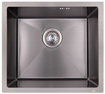 Кухонная мойка IMPERIAL D4843BL PVD black Handmade 2,7/1,0 мм (IMPD4843BLPVDH10) - IMPD4843BLPVDH10
