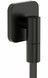 Шлангове під&rsquo;єднання HANSGROHE FixFit Fine Q зі зворотним клапаном Brushed Black Chrome 28884340 чорний хром - 28884340 - 1
