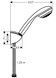 Душовий набір HANSGROHE Crometta 85 Mono з душовим шлангом 125 см 27576000 хром - 27576000 - 2