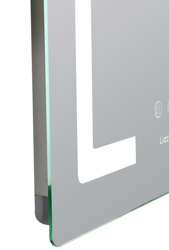 Зеркало Lidz Kubis KU2 500х800 мм с LED-подсветкой Touch, с антизапотеванием, с диммером, рег. яркости LD78LF936508048448