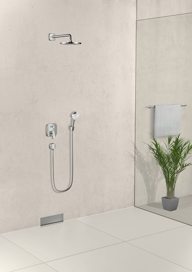 Лейка для верхнего душа HANSGROHE CROMETTA S 240 1jet EcoSmart 26724000 хром - 26724000