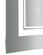 Зеркало Qtap Cardinal CA1 800х600 прямоугольное с LED-подсветкой Touch, с антизапотеванием, с диммером, рег. темп. цвета (3000-6500 K) QT0478C8060