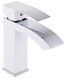 Змішувач для раковини Qtap Swan Cascada Chrome/White QTSWA270CRW45568 - QTSWA270CRW45568 - 1