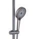 Душова система Qtap Slavonice на два споживача Gunmetal Black PVD QTSLA110GMB45913 - QTSLA110GMB45913 - 4