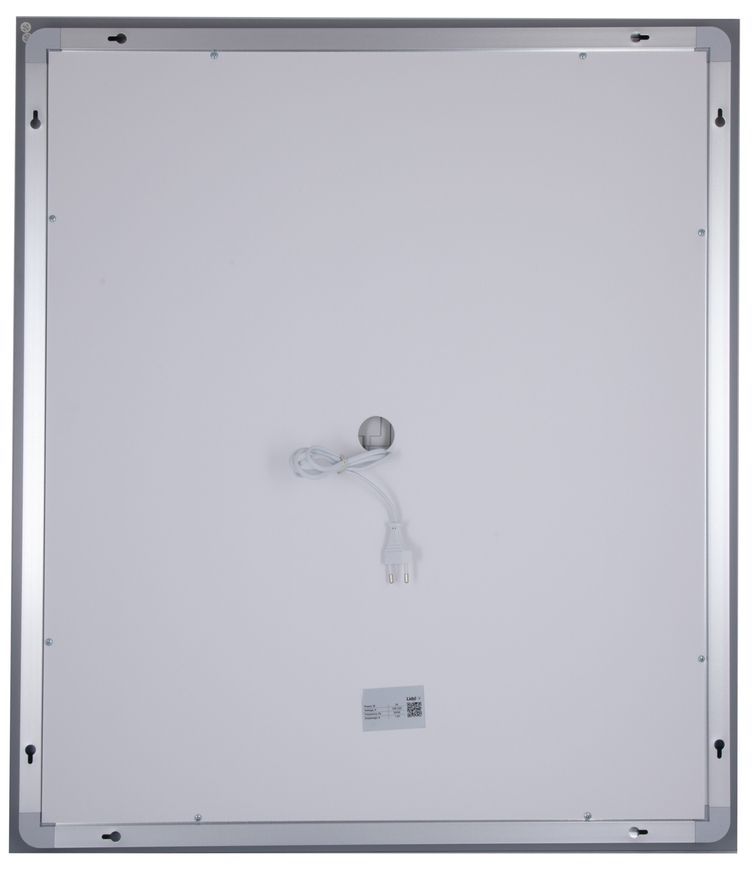 Зеркало Lidz Kubis KU1 700х800 мм с LED-подсветкой Touch, с антизапотеванием, с диммером, рег. яркости LD78LF9048070
