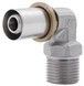 Уголок пресс-фитинг ICMA 16х1/2" НР №404 81404ADGH06 - 81404ADGH06 - 1