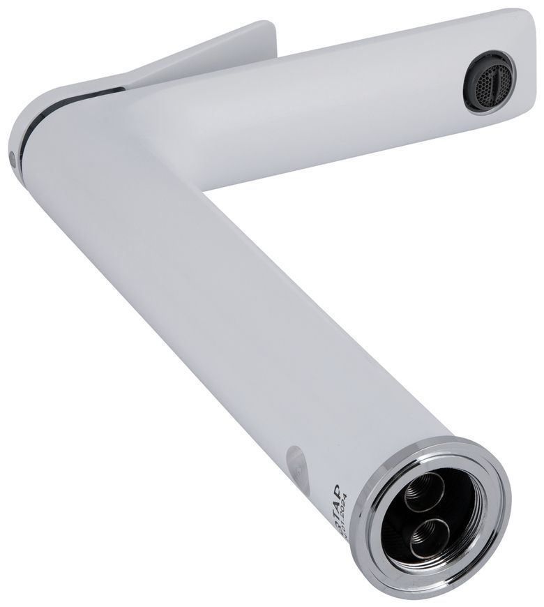 Смеситель для раковины Qtap Presto высокий Chrome/White QTPRE269CRW45577 - QTPRE269CRW45577