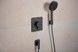 Шлангове під&rsquo;єднання HANSGROHE FixFit Fine Q зі зворотним клапаном Brushed Black Chrome 28884340 чорний хром - 28884340 - 4
