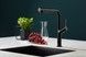 Смеситель для кухни KFA ARMATURA DUERO DESIGN BLACK с выдвижным изливом 6623-220-81 - 6623-220-81 - 4
