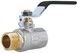 Кран кульовий SD Plus 1/2" ВЗ для води (важіль) прямий латунь PN40 SD605W15 - SD605W15 - 1