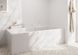 Смеситель для ванны HANSGROHE Tecturis E на 3 отверстия с sBox Matt White 73443700 белый матовый - 73443700 - 3