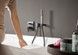 Ручний душ HANSGROHE Rainfinity Baton 100 1jet Matt Black 26866670 чорний матовий - 26866670 - 3
