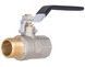 Кран шаровой Thermo Alliance Base 1/2" ВН прямой, латунь, PN40, рычаг SD605W15 - SD605W15 - 1