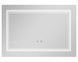 Зеркало Qtap Cardinal CA1 800х600 прямоугольное с LED-подсветкой Touch, с антизапотеванием, с диммером, рег. темп. цвета (3000-6500 K) QT0478C8060
