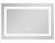 Зеркало Qtap Cardinal CA1 800х600 прямоугольное с LED-подсветкой Touch, с антизапотеванием, с диммером, рег. темп. цвета (3000-6500 K) QT0478C8060