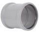 Муфта дворозтрубна каналізаційна Ostendorf-OSMA HT-System PLUS d110 SD00057118