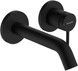 Смеситель для раковины скрытого монтажа HANSGROHE Tecturis S 16,5 см EcoSmart+ Matt Black 73350670 черный с д/к - 73350670 - 1