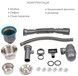 Кухонна мийка LIDZ Handmade H5845 Brushed Steel 3,0/1,0 дозатор, корзина LDH5845BRU3538447519 - LDH5845BRU3538447519 - 23