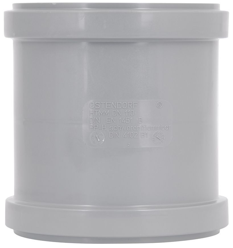 Муфта дворозтрубна каналізаційна Ostendorf-OSMA HT-System PLUS d110 SD00057118