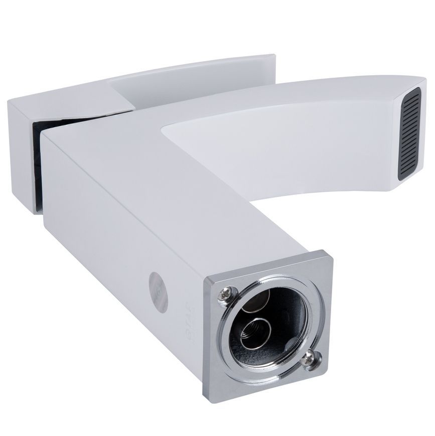 Змішувач для раковини Qtap Swan Cascada Chrome/White QTSWA270CRW45568 - QTSWA270CRW45568