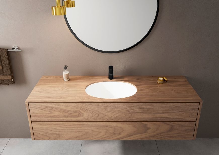 Змішувач для раковини HANSGROHE Vernis Blend 100 чорний матовий 71551670 з донним клапаном - 71551670