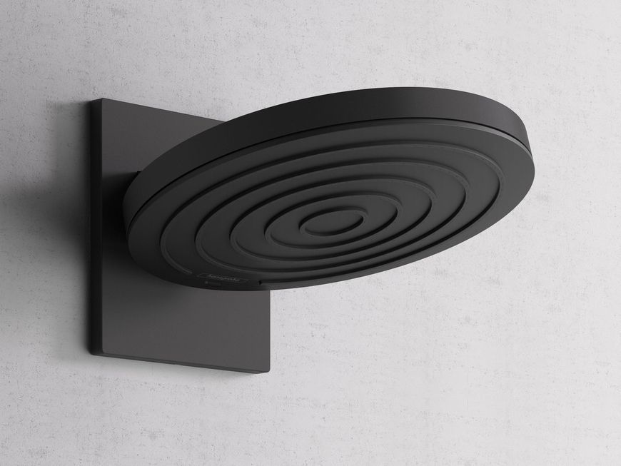 Верхний душ с держателем HANSGROHE Pulsify S 260 2jet Matt Black 24150670 черный/графит - 24150670