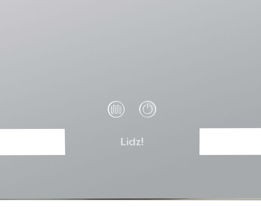 Зеркало Lidz Kubis KU2 500х800 мм с LED-подсветкой Touch, с антизапотеванием, с диммером, рег. яркости LD78LF936508048448