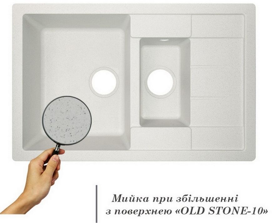 Кухонная мойка с дополнительной чашей LIDZ 780x495/200 STO-10 (LIDZSTO10780495200) - LIDZSTO10780495200