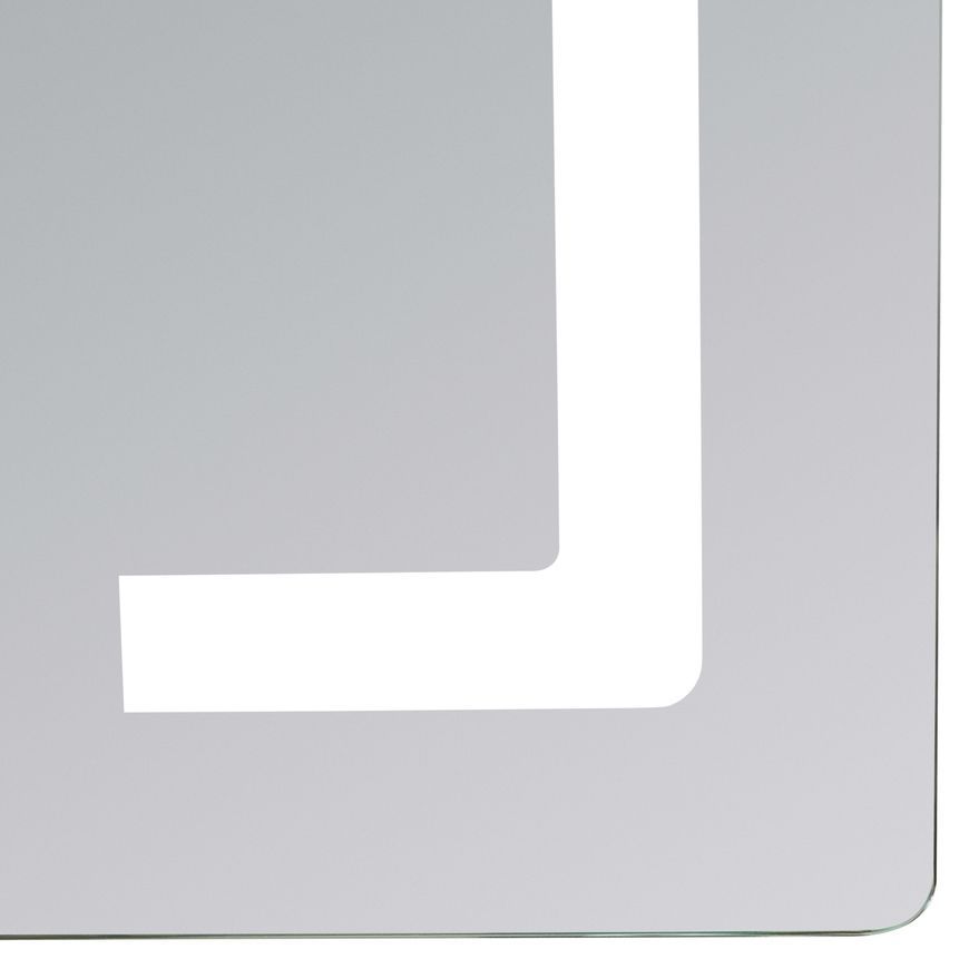 Зеркало Lidz Kubis KU2 500х800 мм с LED-подсветкой Touch, с антизапотеванием, с диммером, рег. яркости LD78LF936508048448