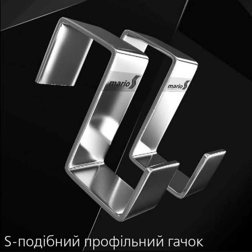 Гачок навісний MARIO профільний - 3.0.0101.0.P