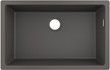 Кухонна мийка HANSGROHE S510-U660 під стільницю 710х450 Stonegrey сірий камінь 43432290