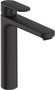 Змішувач для раковини HANSGROHE Vernis Blend 190 чорний матовий 71552670 з донним клапаном - 71552670