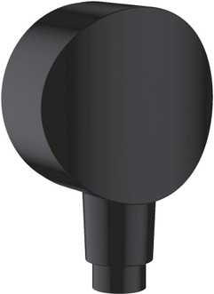 Шланговое подключение HANSGROHE FixFit S с обратным клапаном Matt Black 26453670 черный матовый - 26453670