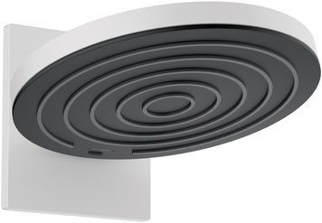 Верхний душ с держателем HANSGROHE Pulsify S 260 2jet Matt White 24150700 белый/графит - 24150700