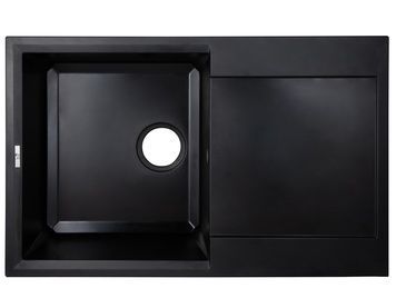 Кухонна мийка Lidz 790x495/230 ANT-15 антрацит LIDZANT15790495230 - LIDZANT15790495230