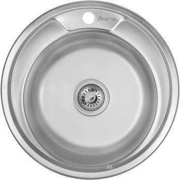 Кухонная мойка IMPERIAL 490-A Satin 0,6 мм (IMP490A06SAT) - IMP490A06SAT
