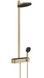 Душова система HANSGROHE Pulsify S Showerpipe 260 2jet EcoSmart з термостатом Brushed Bronze 24241140 бронза - 24241140 - 1