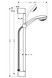 Душевой набор HANSGROHE CROMETTA 85 Mono 65 см хром 27728000 - 27728000 - 2