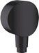 Шлангове підключення HANSGROHE FixFit S з зворотним клапаном Matt Black 26453670 чорний матовий - 26453670 - 1