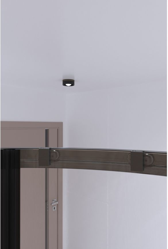 Душова кабіна QTAP TAURUS BLA1099AC6, півколо, 90x90, скло 6 мм Clear, розсувні, без піддона - TAUBLA1099AC6